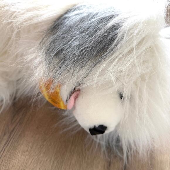 Dakin Soft Classics Old English Sheepdog Plush 1995 Toys R Us 25” NWT Realistic - Picture 9 of 11